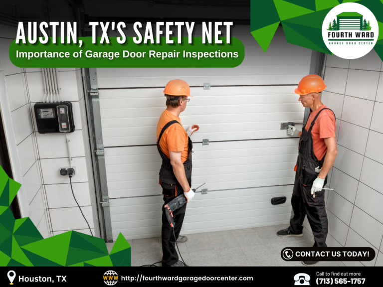 The Crucial Role of Scheduled Garage Door Evaluations in Houston, TX.