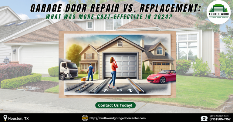 Garage Door Repair vs. Replacement: What Was More Cost-Effective in 2024?