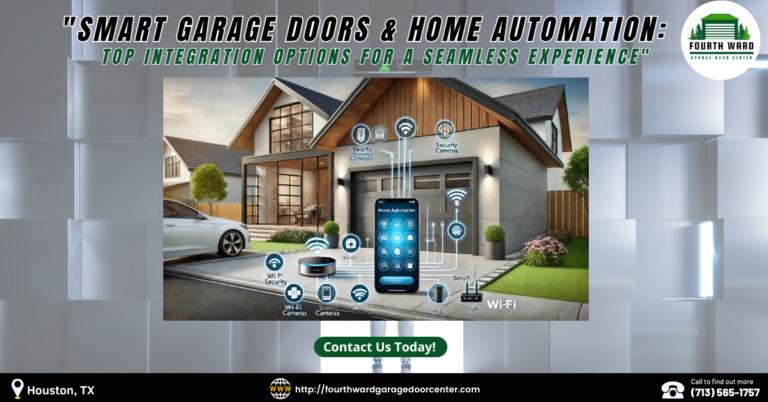 Smart Garage Doors & Home Automation: Top Integration Options for a Seamless Experience