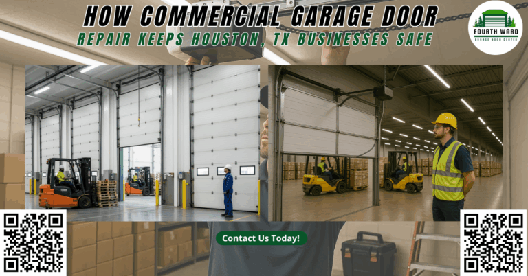 How Commercial Garage Door Repair Keeps Houston, TX Businesses Safe - Fourth Ward Garage Door Center