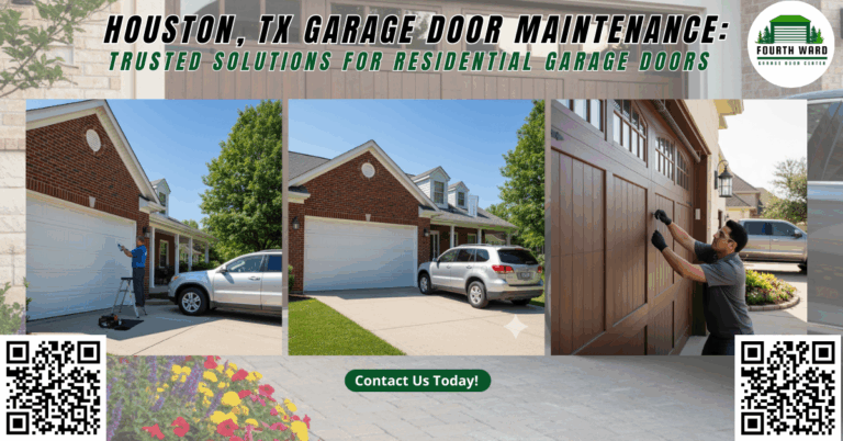 Houston, TX Garage Door Maintenance: Trusted Solutions for Residential Garage Doors - Fourth Ward Garage Door Center